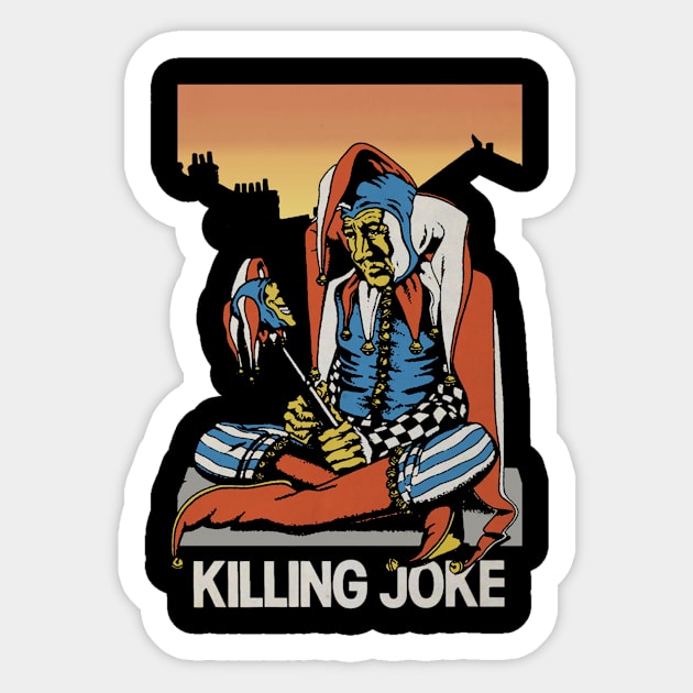 KILLING JOKE BAND Sticker by Kurasaki